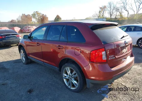 2014 Ford Edge Sel from USA, damaged, VIN 2FMDK4JC7EBA14118